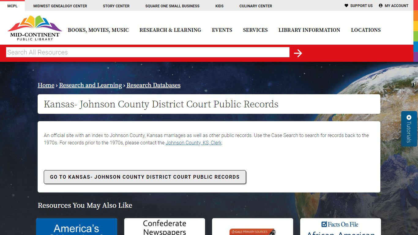 Kansas- Johnson County District Court Public Records